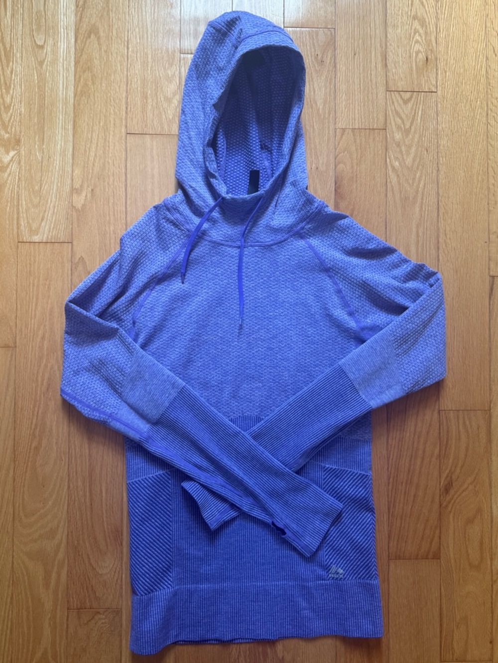RBX Purple Athletic Hoodie | Thumb Holes | Size L
